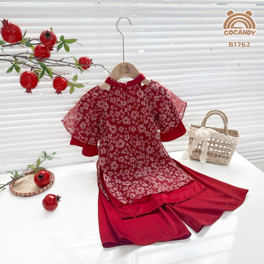 Bộ áo dài ĐỎ hở vai_thumbnail_5