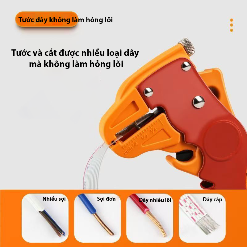 Kìm Tuốt Vỏ Dây Điện Đa Năng_thumbnail_3