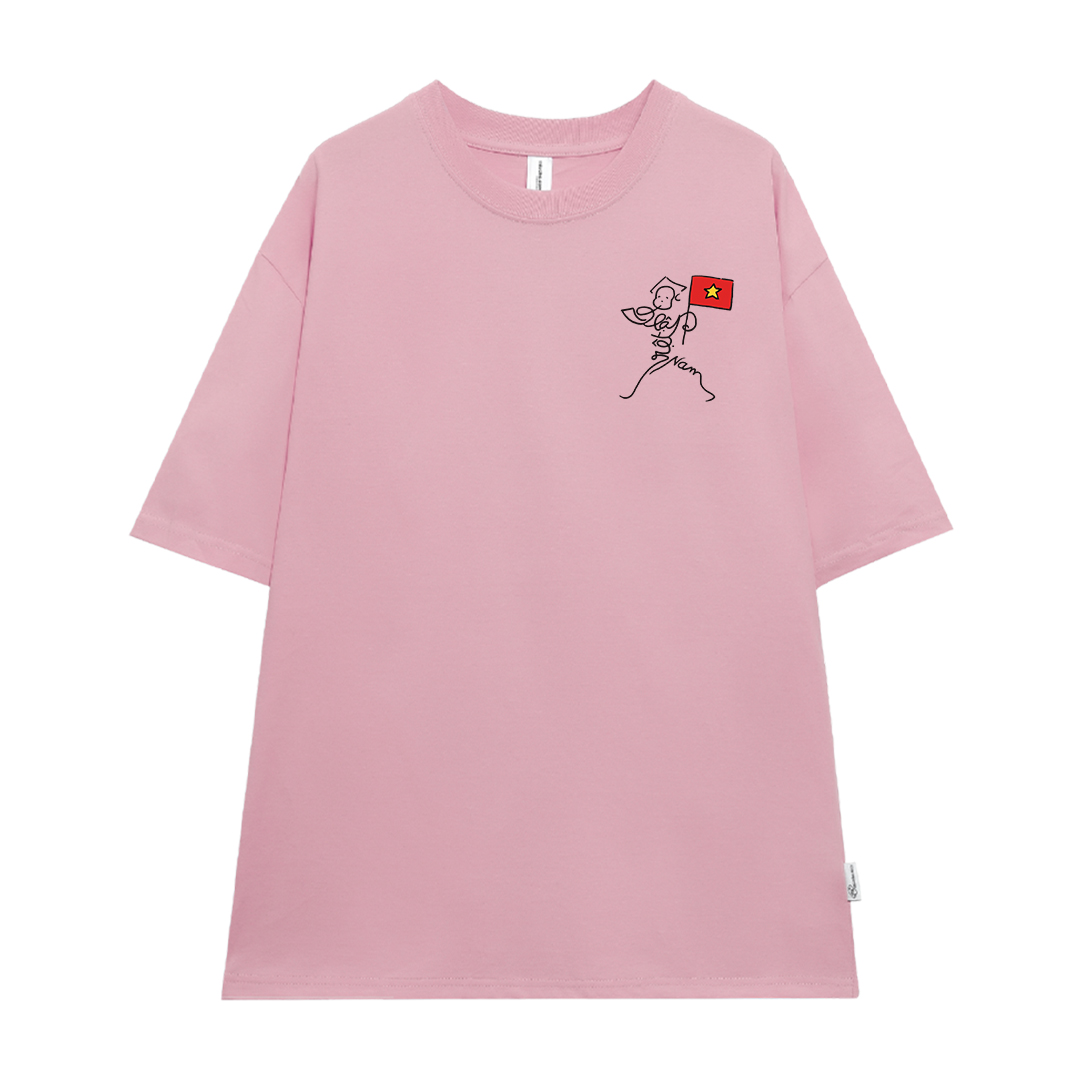 Áo thun Việt Nam tôi yêu form rộng 2117 Miucho cổ tròn vải cotton 4c 220gsm thoáng mát in artwork_thumbnail_10