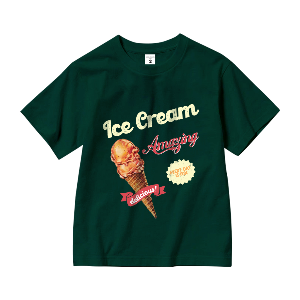 Áo thun cho bé Ice cream 2532 Miucho Kid chất vải cotton thoáng mát cho bé thoải mái cả ngày_thumbnail_9