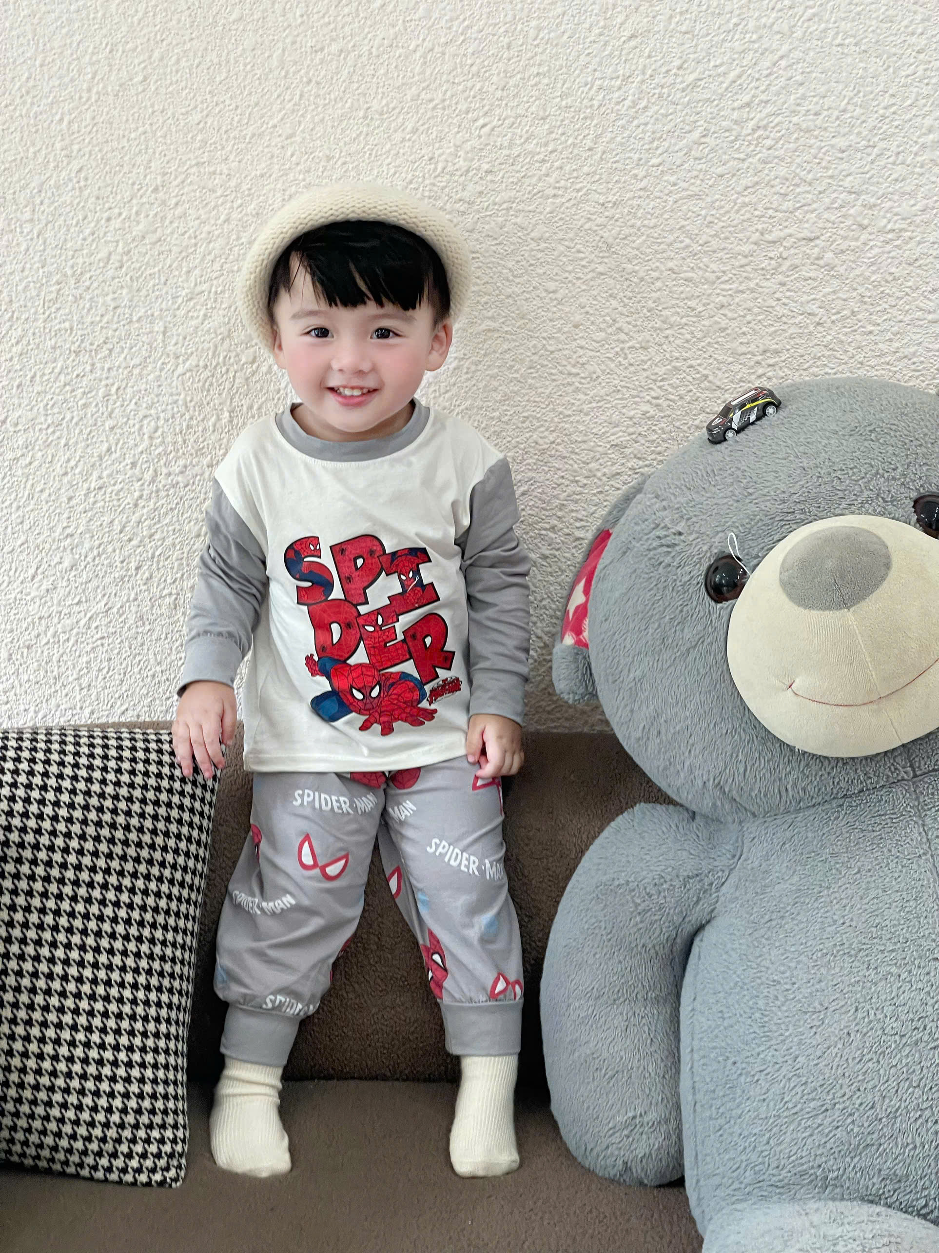 E34 SET 2 BỘ DÀI NHỆN SPIDER CỔ XÁM- A100.276_thumbnail_2