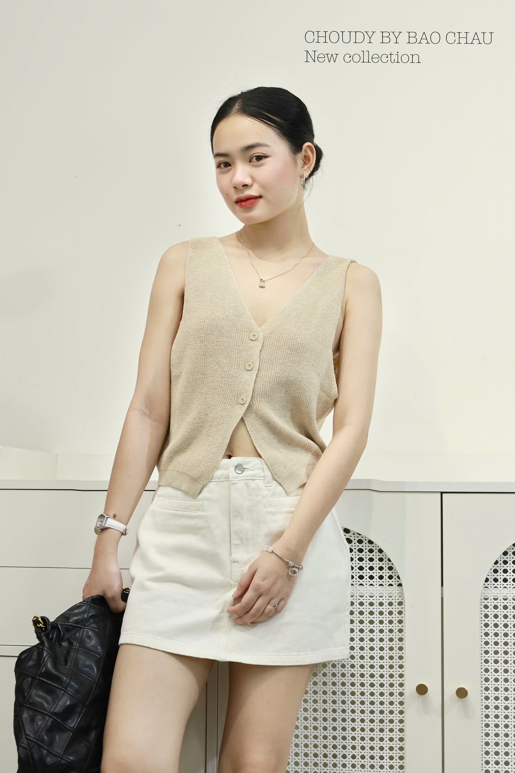 SALE U56 ÁO DỆT KIM 2 MÀU