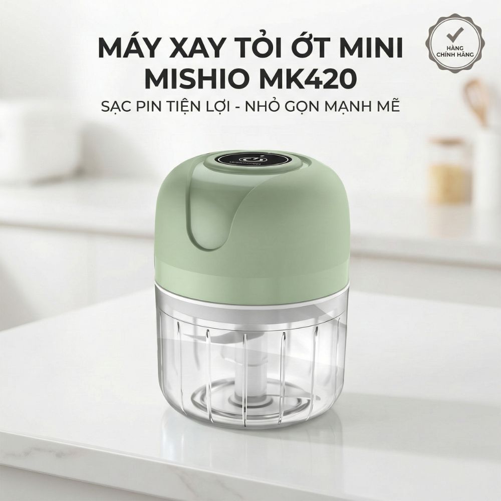 Máy Xay Tỏi Ớt Mini Chạy Pin Mishio MK420_thumbnail_4