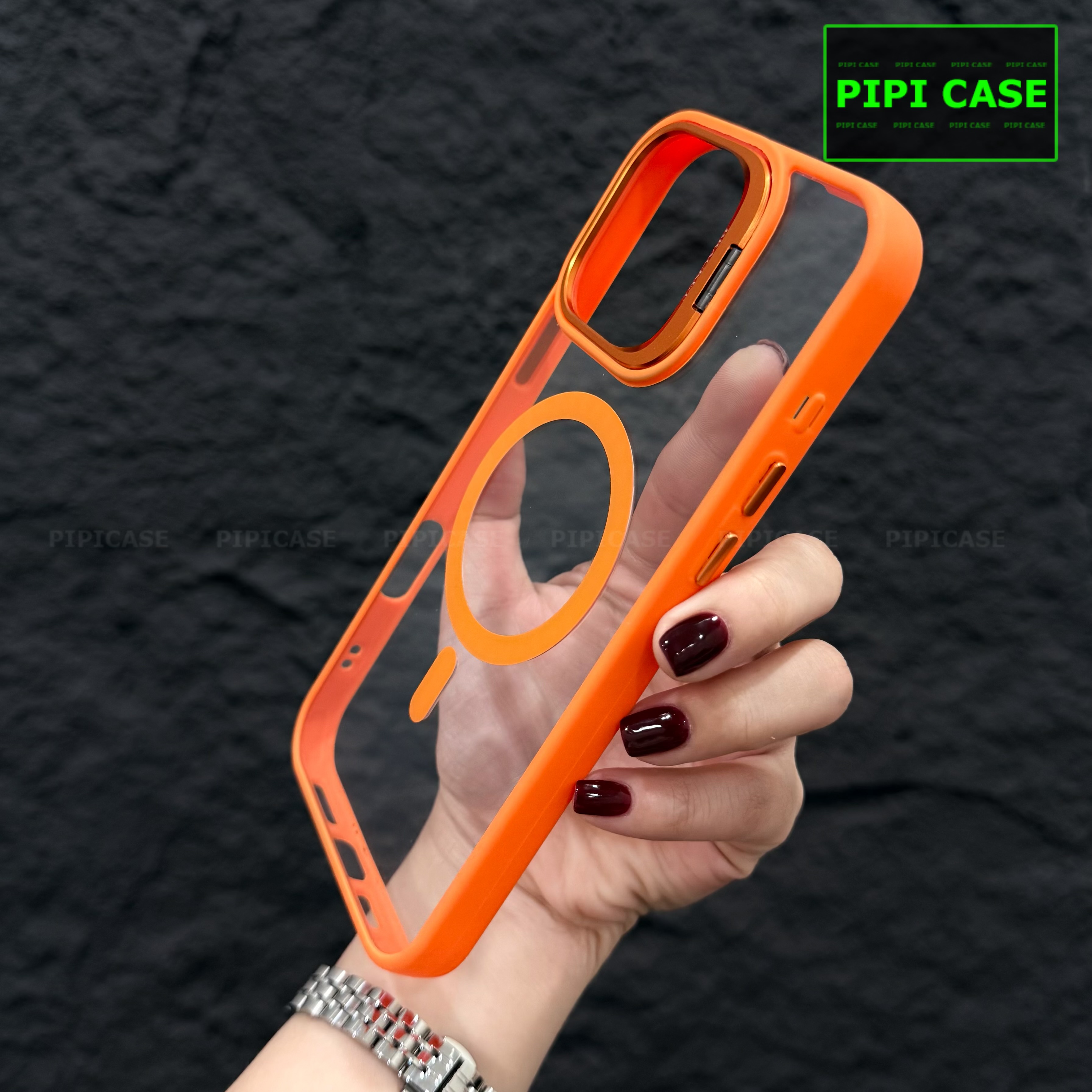 Ốp Lưng iPhone 14 Pro Max - Dansi - Cam_thumbnail_5