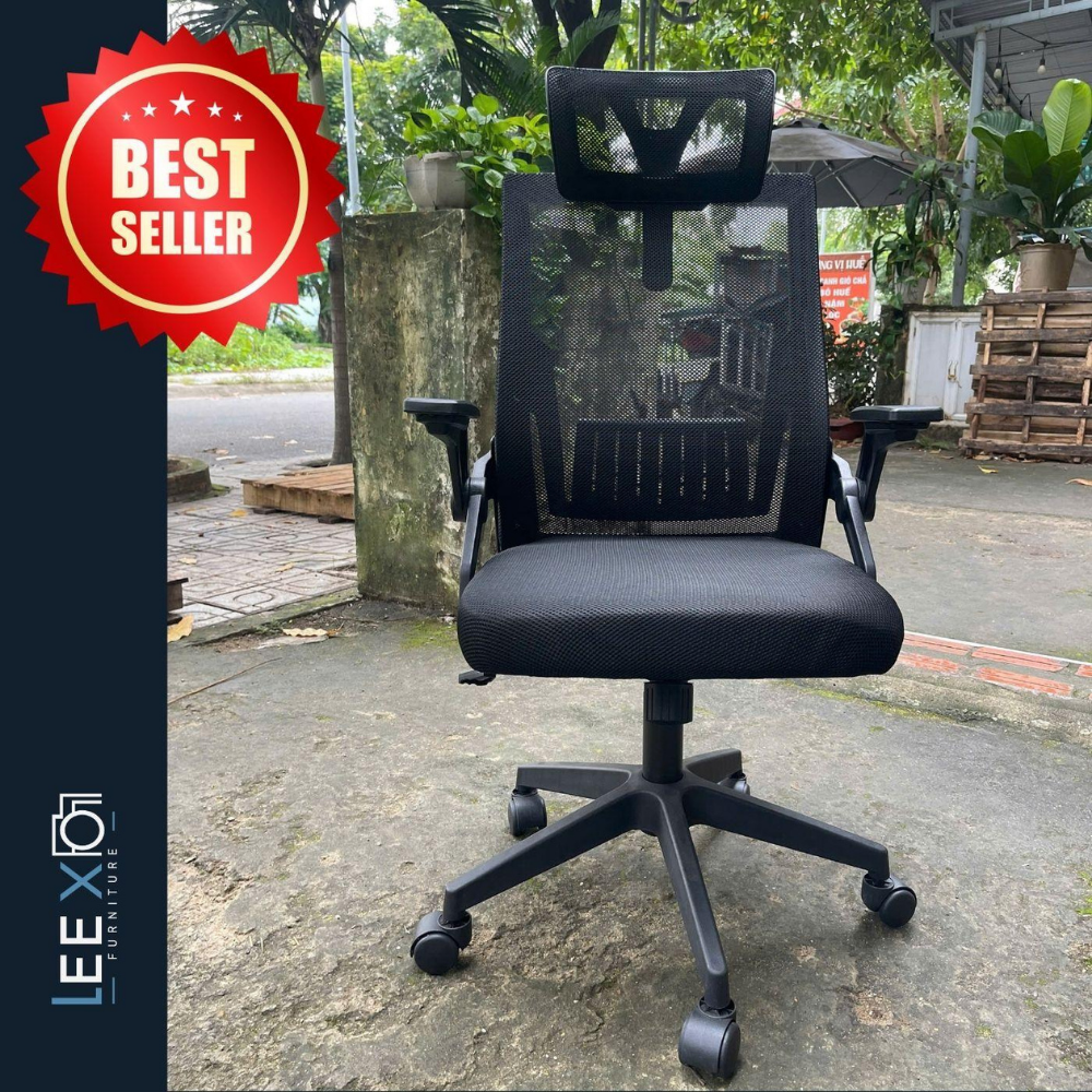 Ghế Công Thái Học LX04 – Vải Lưới Thoáng Mát, Tựa Lưng Đàn Hồi, Thiết Kế Tinh Gọn Hiện Đại_thumbnail_1