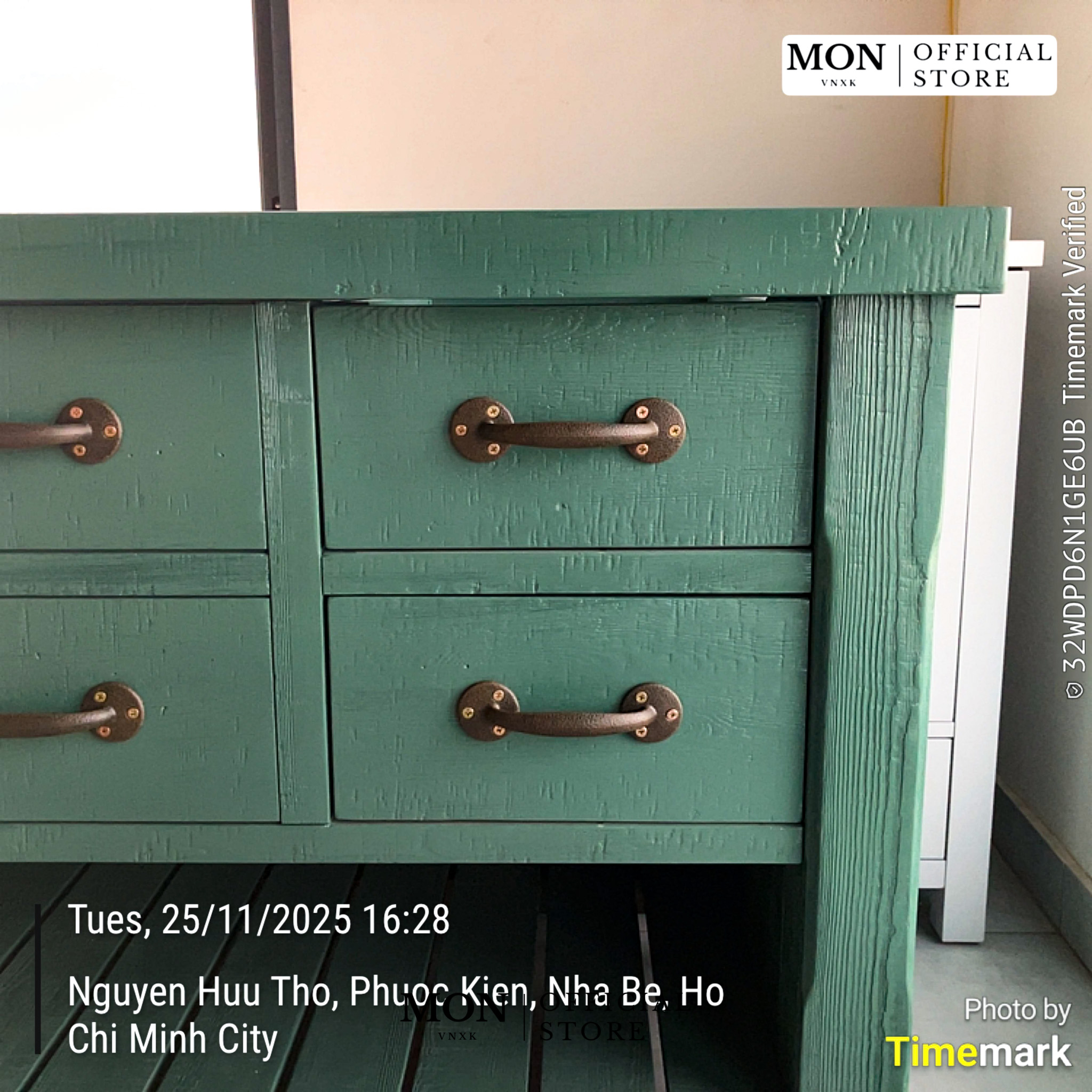 TỦ LAVABO/ ĐẢO BẾP PotteryBarn 60 inch Green_thumbnail_2