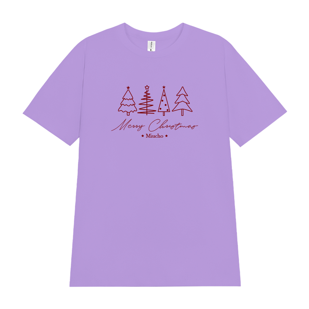 Áo thun nữ giáng sinh noel form vừa regular vải cotton 4c thoáng mát 1762 Miucho Chic Chic in mix_thumbnail_11