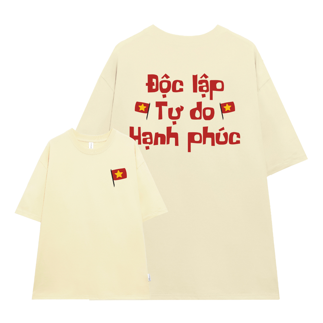 Áo thun Việt Nam tôi yêu form rộng 2120 Miucho cổ tròn vải cotton 4c 220gsm thoáng mát in mix_thumbnail_10