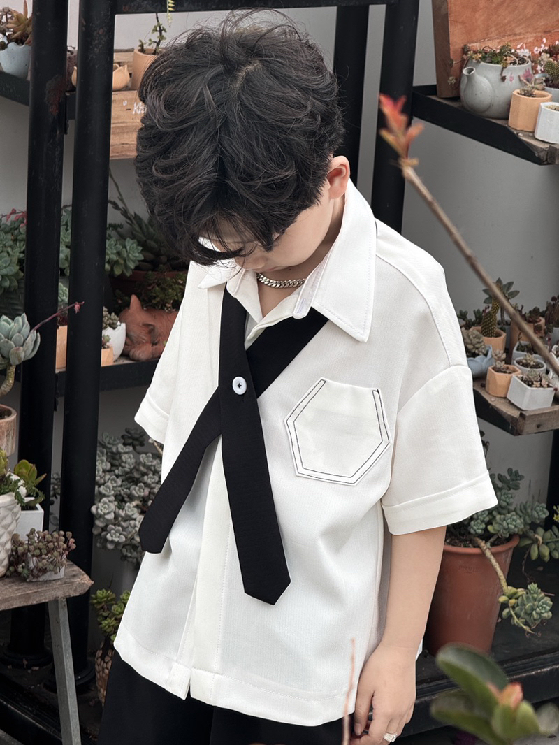Bộ Quần Áo Xược Hàn Đùi Cho Bé Trai_thumbnail_2