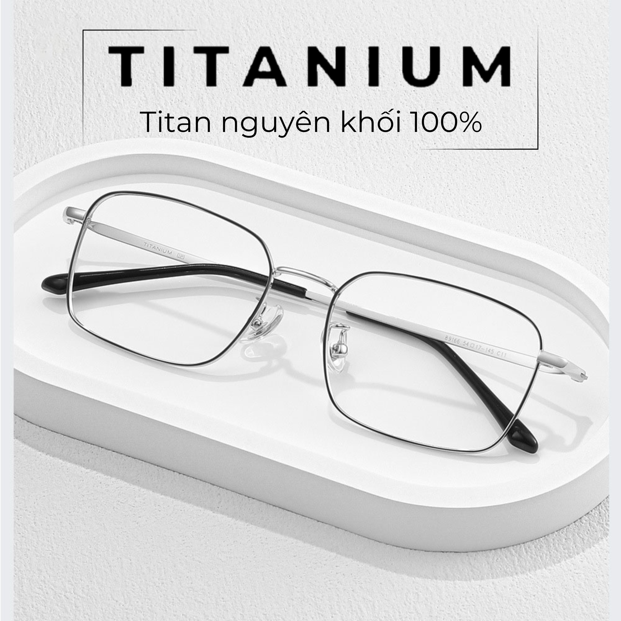 Gọng Kính Titanium Signature Classic Frame Eyewear Model DP60 Titan