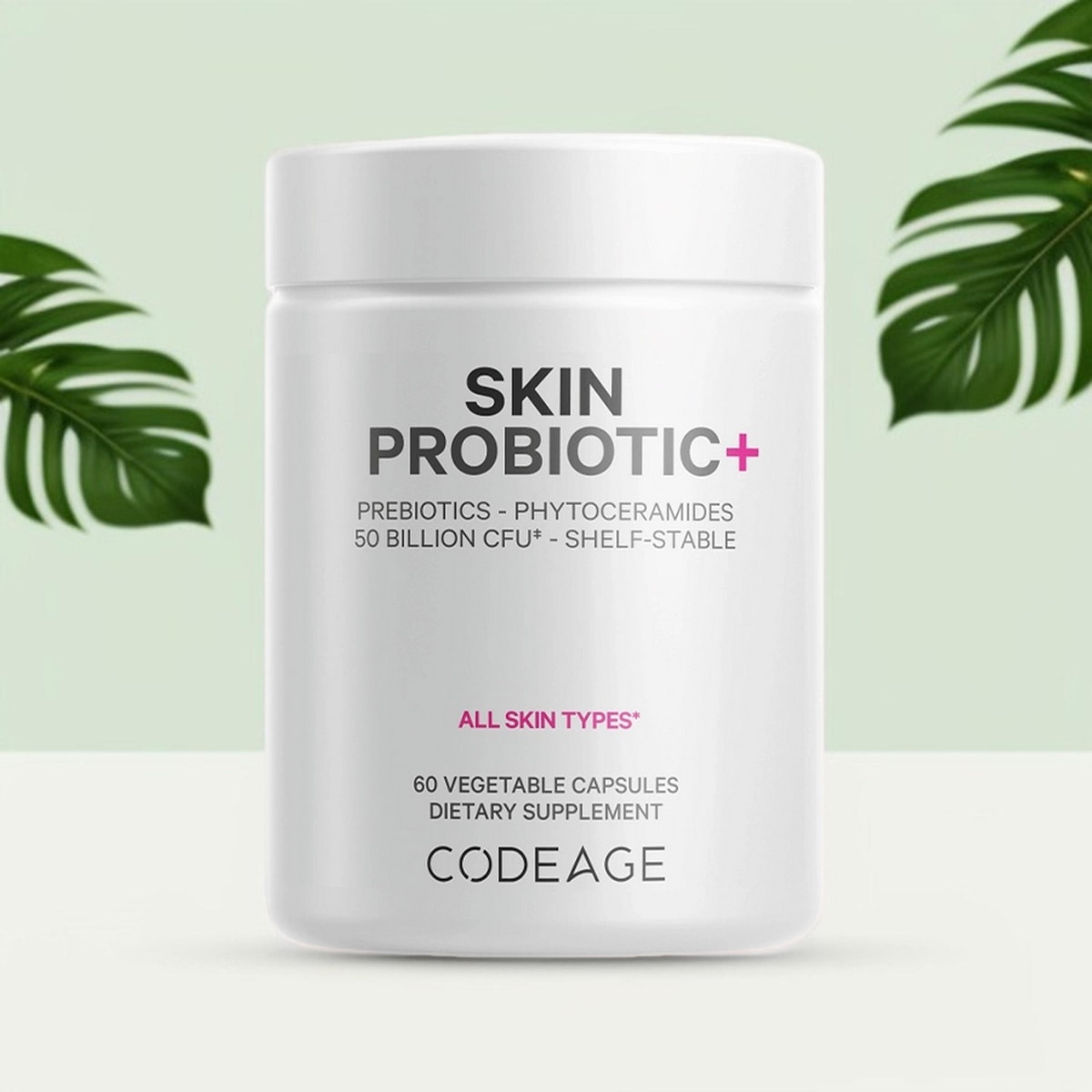 Viên Uống Lợi Khuẩn CodeAge Skin Probiotic 60 viên -  Hỗ trợ giảm mụn viêm & Củng cố hàng rào bảo vệ da_thumbnail_0
