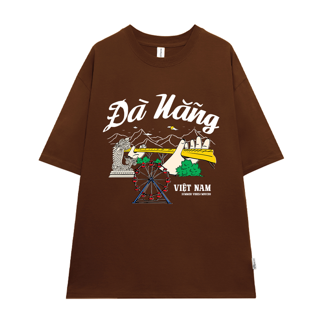 Áo thun du lịch Đà Nẵng ATD1262 Miucho vải cotton thoáng mát in mix_thumbnail_4