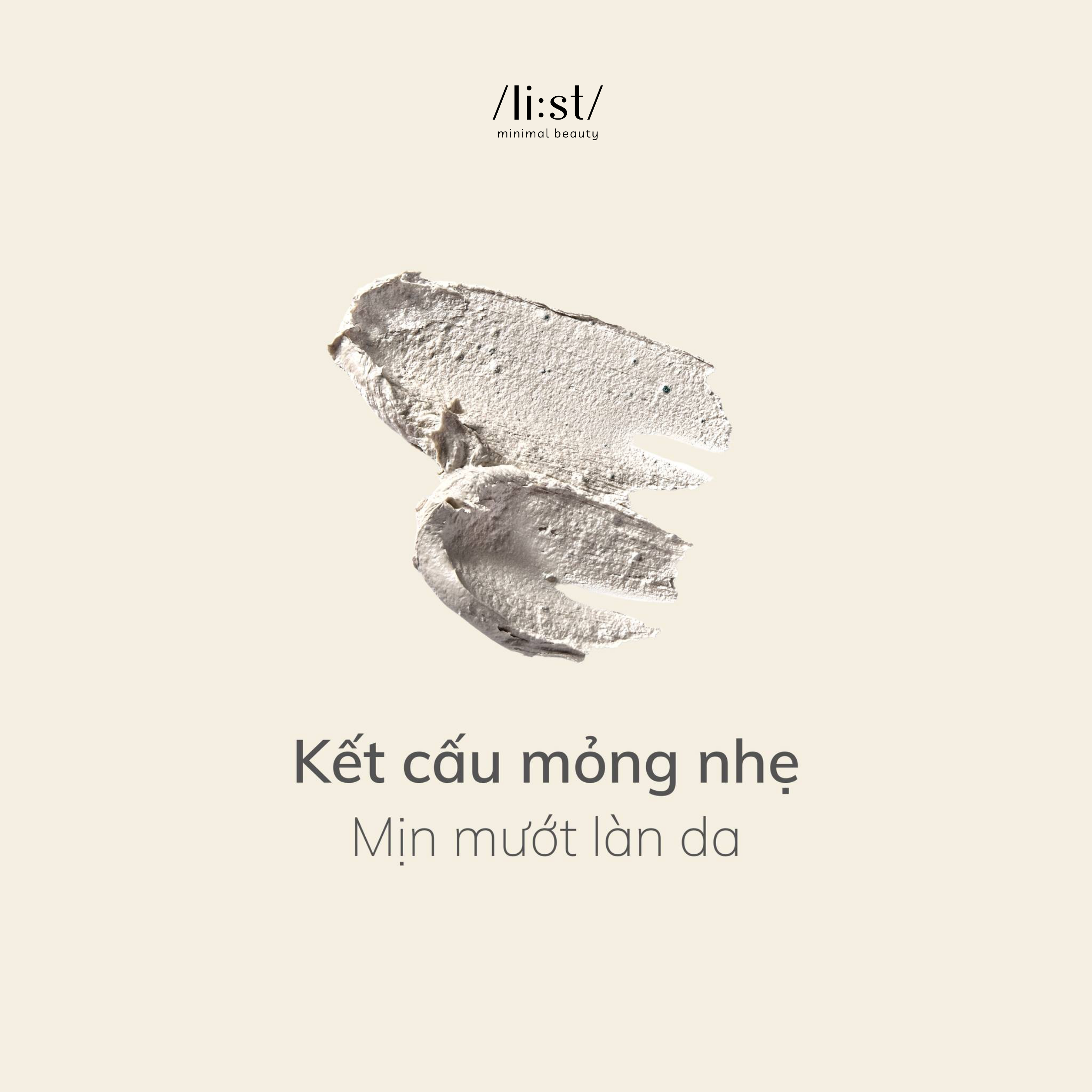 Mặt Nạ Đất Sét Tảo Biển Li:st Hút Dầu Thừa, Phục Hồi, Cân Bằng Vi Sinh Và Không Gây Khô Căng Mask of Easy Life 30g_thumbnail_4