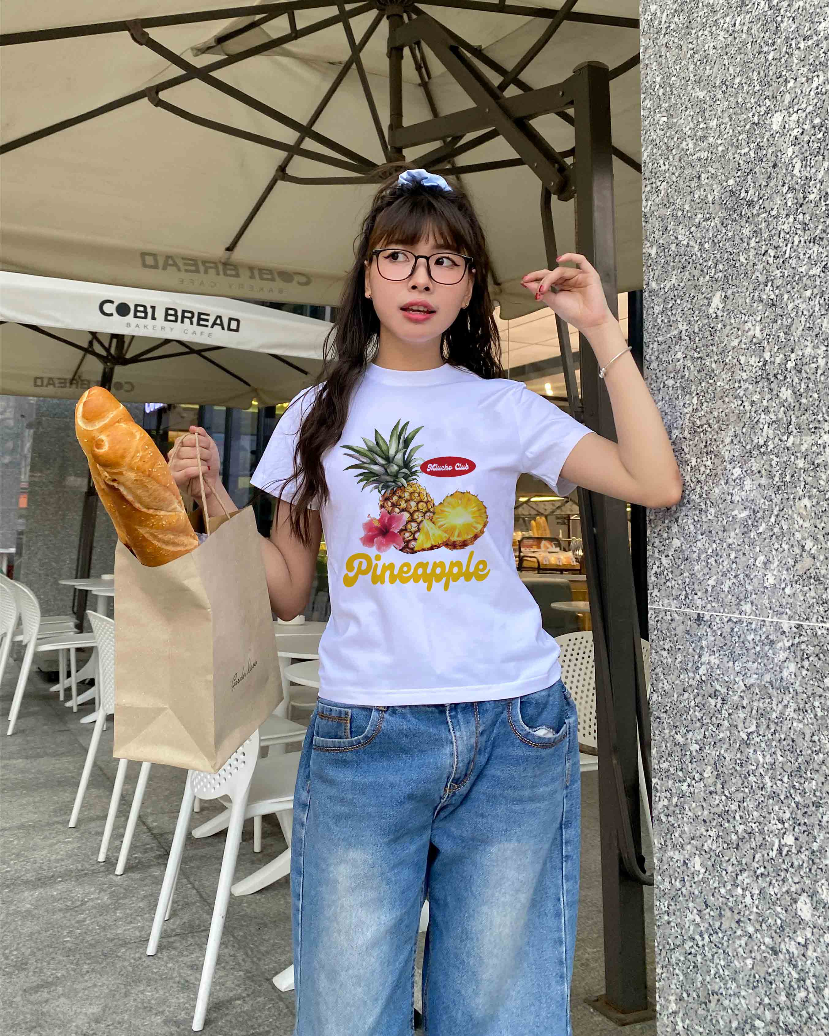 Áo baby tee ôm body trái cây hè biển Miucho BST cổ tròn vải cotton 4c thoáng mát in mix_thumbnail_50