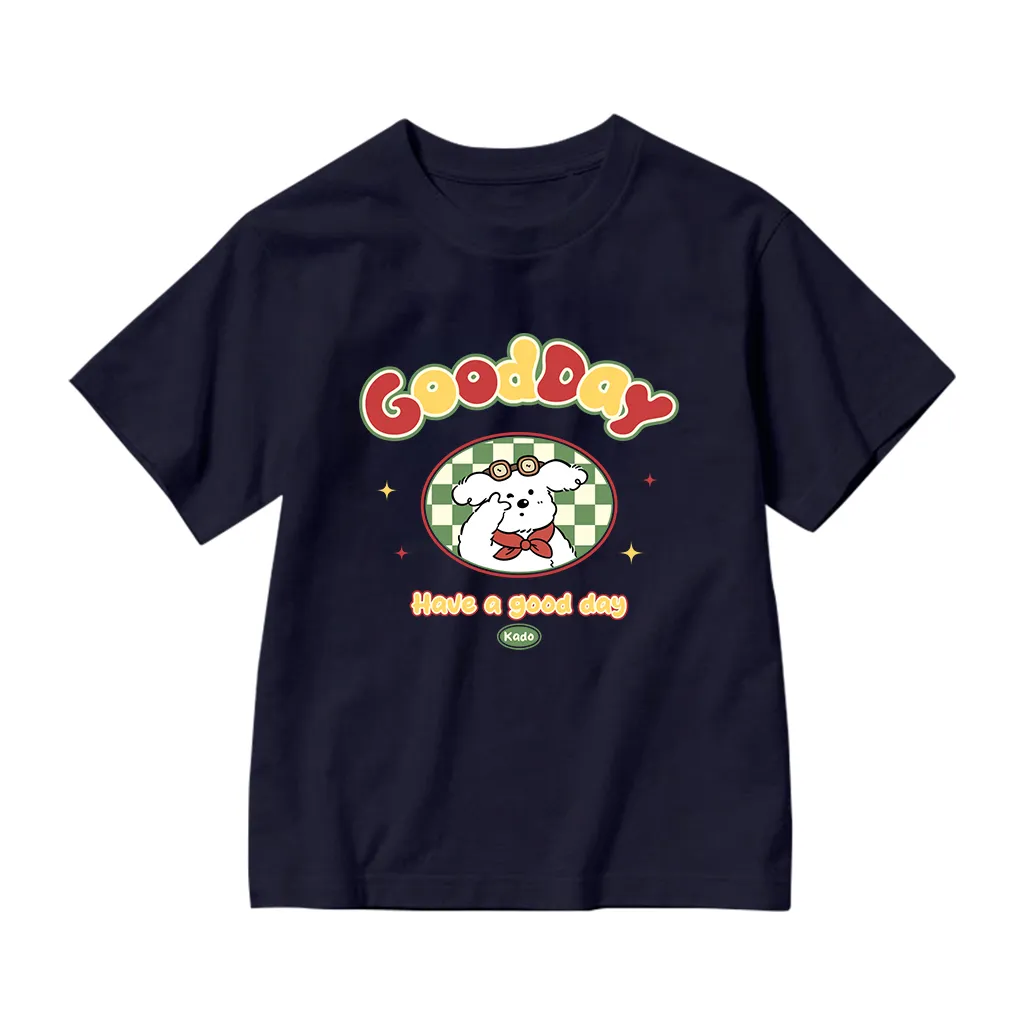 Áo thun kid hình cún đáng yêu Kado vải cotton thoáng mát dày dặn đủ size nhiều màu 2940_thumbnail_12