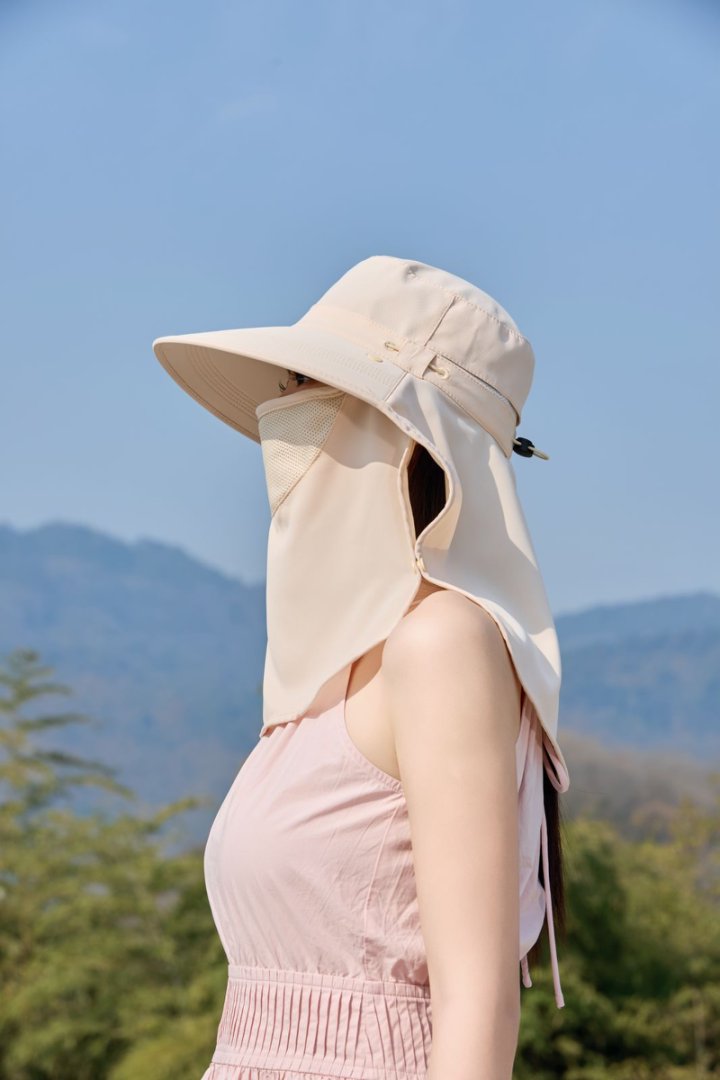 Mũ bucket Golf Hàn Quốc có che gáy & che mặt dành cho nữ HZ2515_thumbnail_18