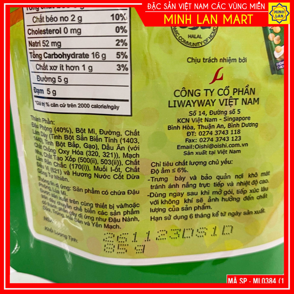 Snack nhân Đậu phộng Pinattsu gói 85g Vị nước cốt dừa - Đặc Sản Bốn Phương_thumbnail_3