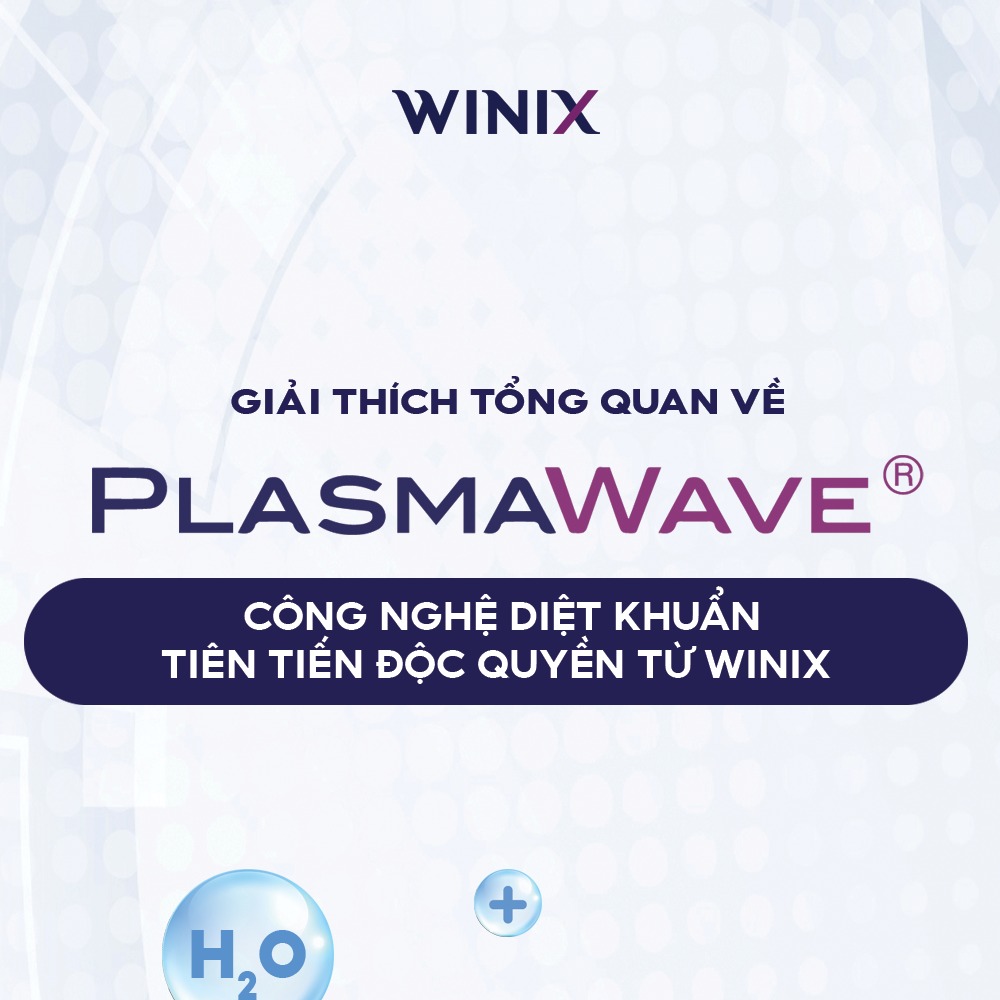 Công nghệ PlasmaWave® của WINIX – Giải pháp làm sạch không khí vượt trội