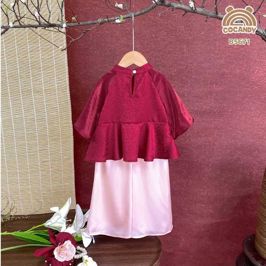 Bộ áo dài ĐỎ Nguyệt Như_thumbnail_1