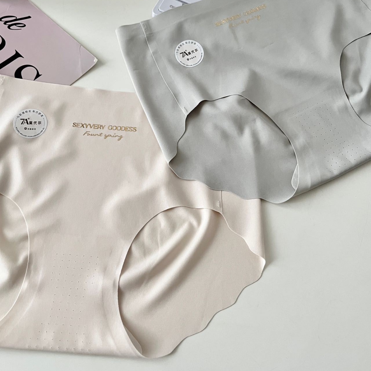 [Mã A19] Set 5 quần lót nữ Su to ko viền_thumbnail_4