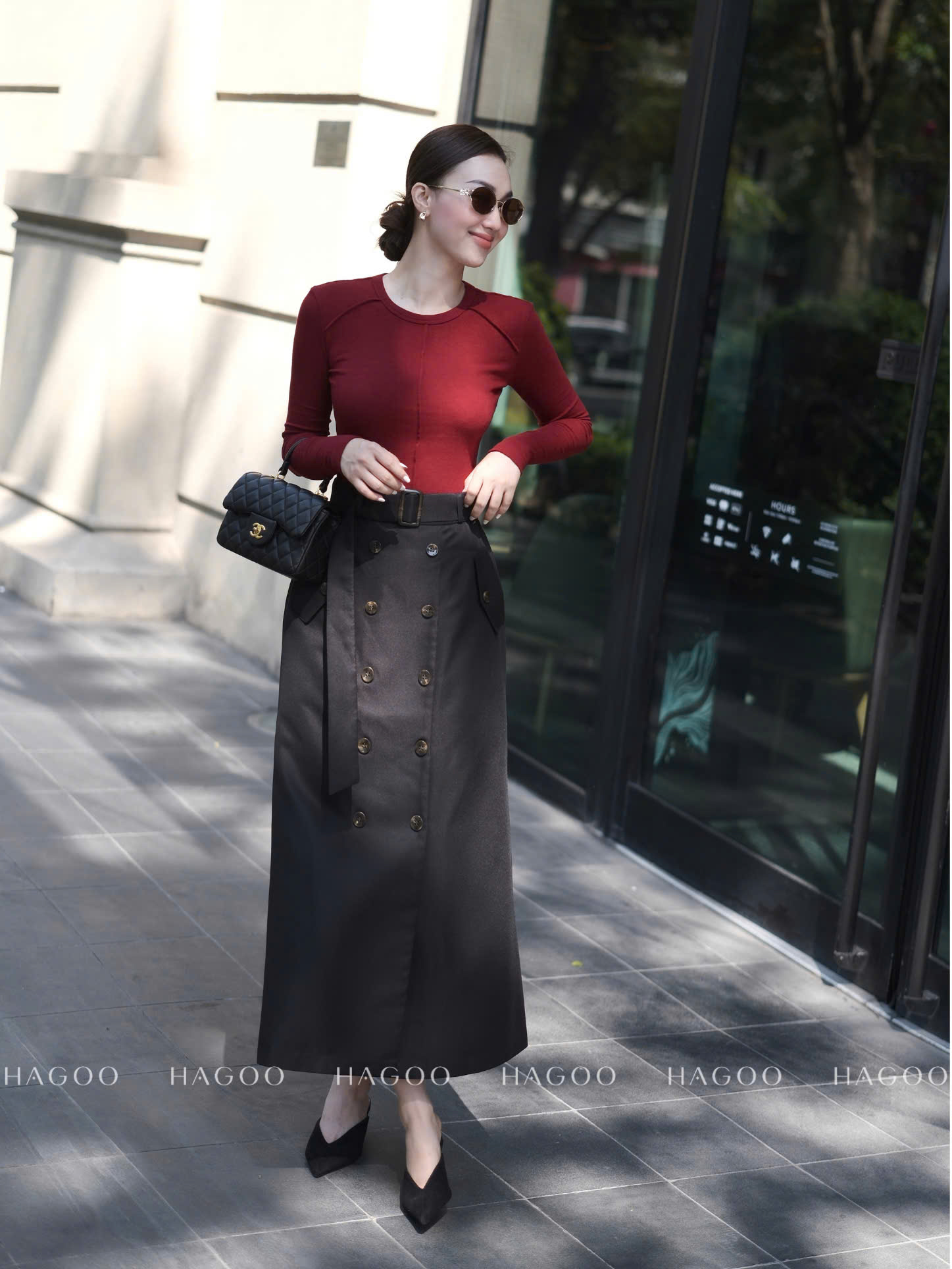 Áo Mongtogi gân nổi cổ tròn HAGOO_thumbnail_9