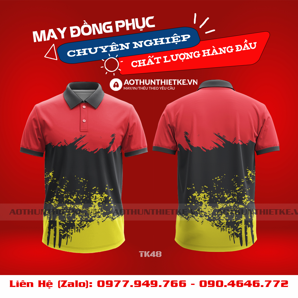 Áo Đồng Phục 3D TK48