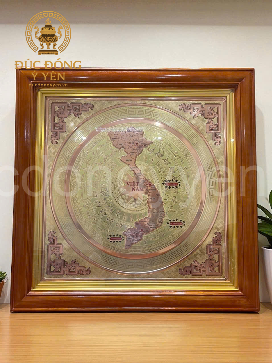 Tranh mặt trống đống ăn mòn cnc