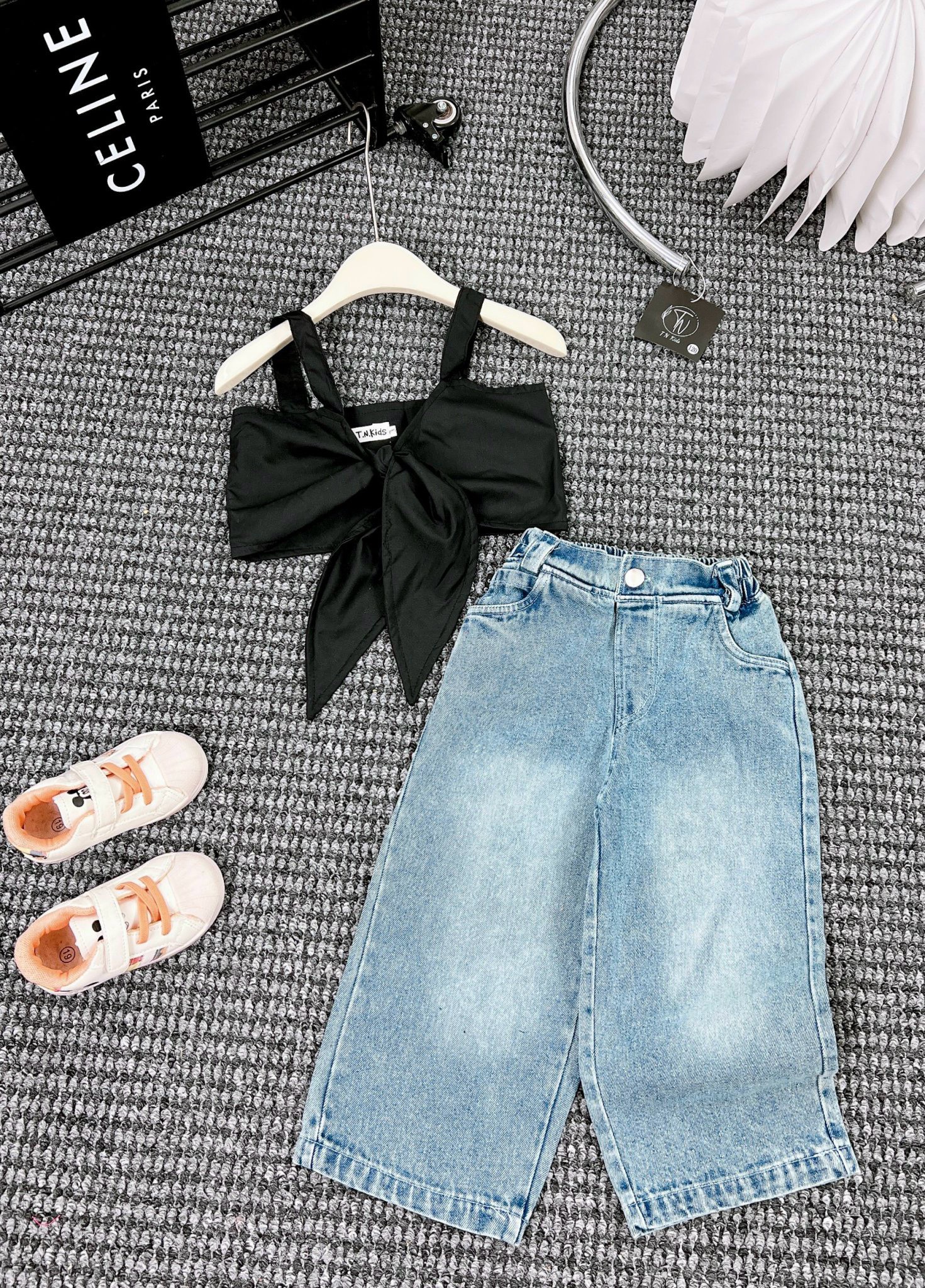 [T16] Quần jean áo 2 dây