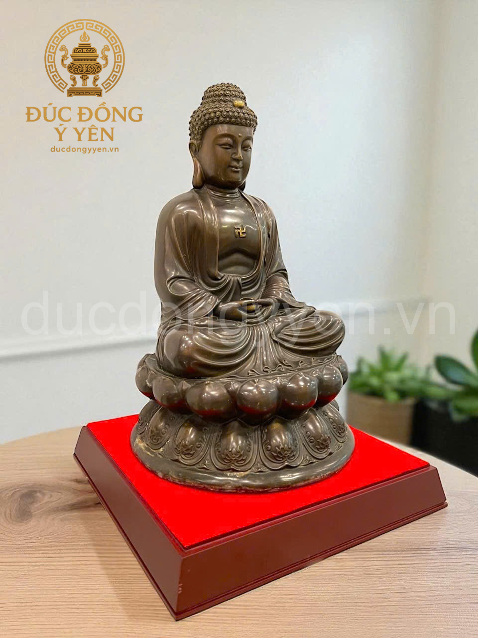 Tượng phật A Di Đà bằng đồng _thumbnail_1