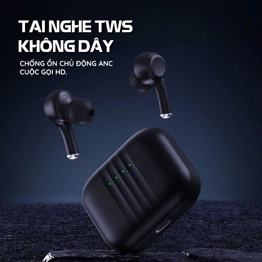 Tai nghe Bluetooth Đen Recci - REP-W55-BLACK_thumbnail_4