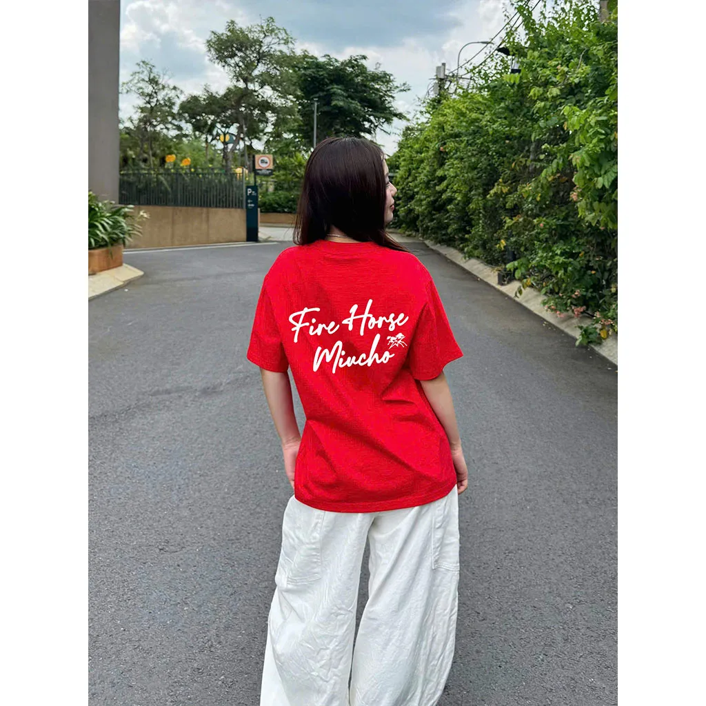 Áo thun boxy Tết Miucho vải cao cấp thoáng mát đứng form basic năng động in mix 2934_thumbnail_8