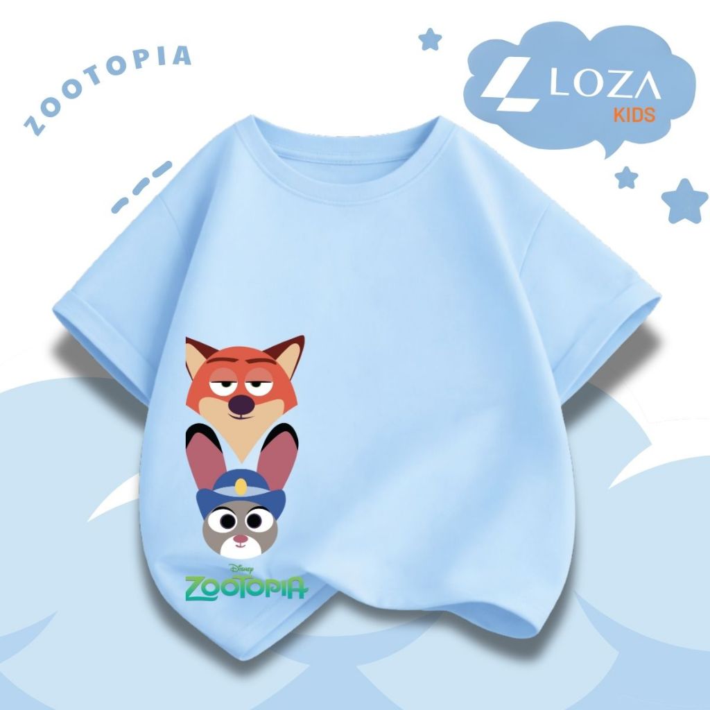 Áo thun bé trai in hình hoạt hình ZOOTOPIA - Loza Kids Mã AT036_thumbnail_10