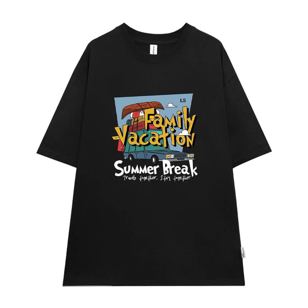 Áo thun nữ form rộng ATD2350 Miucho vải cotton co giãn mềm mại thoáng mát in mix_thumbnail_7