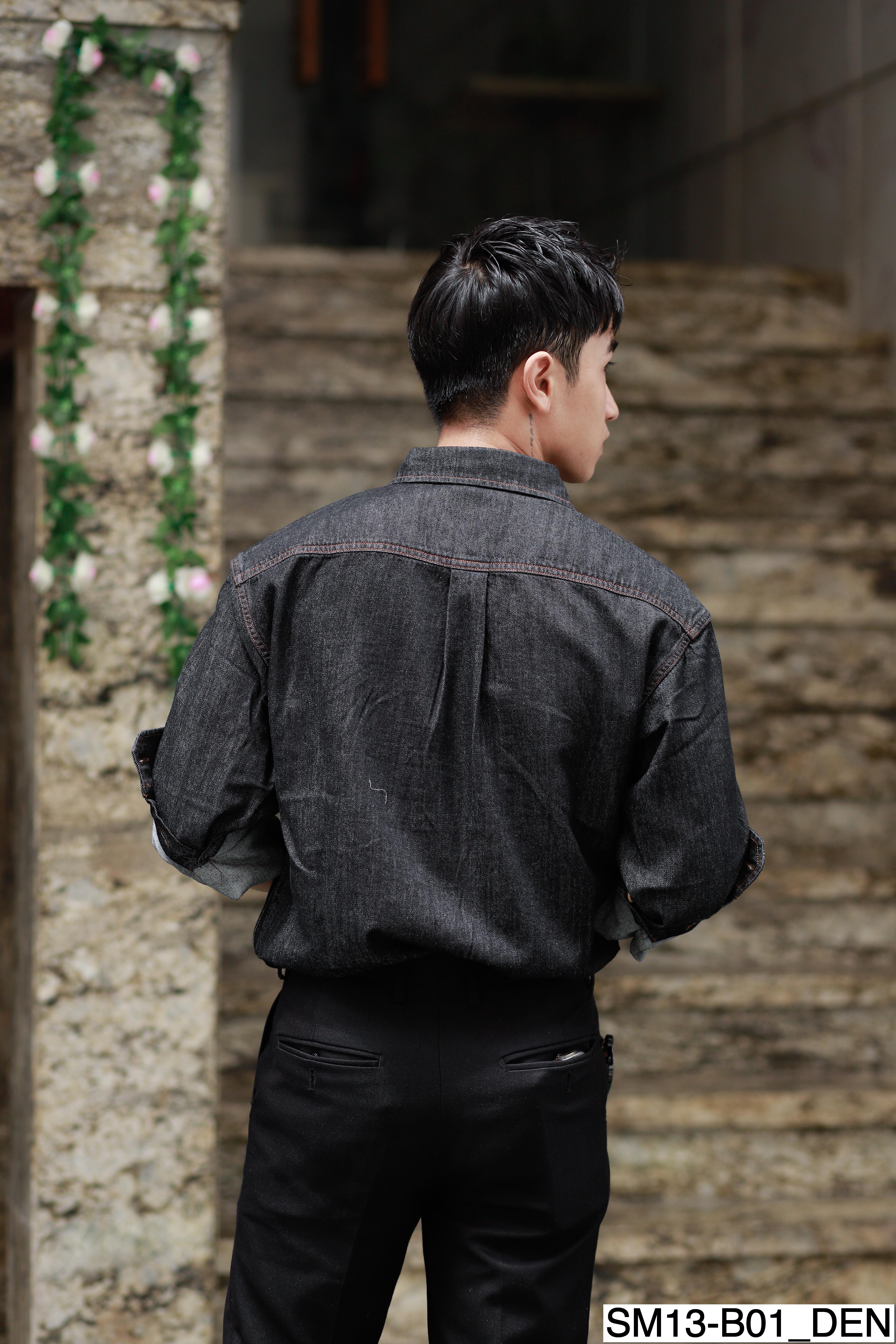 B01 SM13 - Áo sơ mi nam jeans cao cấp_thumbnail_9