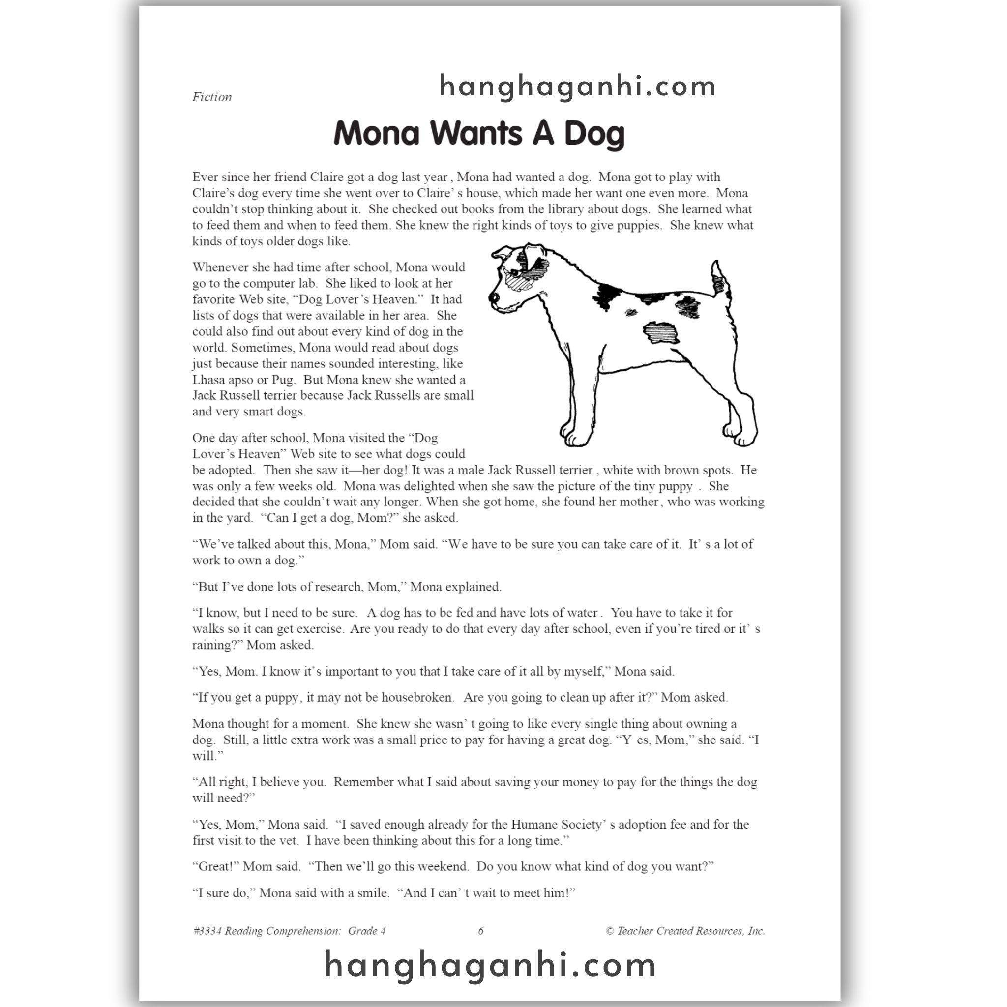 Reading Comprehension Grade 4 Teacher Created Resources, sách đọc hiểu lớp 4_thumbnail_15