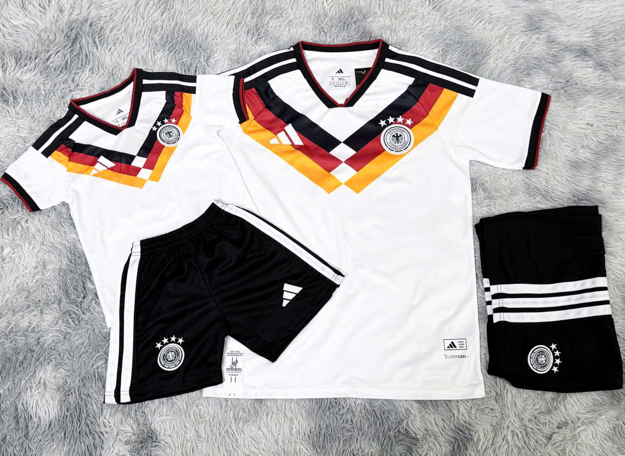 Bộ bóng đá tuyển Đức sân nhà World Cup 2026 (chỉ nhận đặt từ 6 bộ)