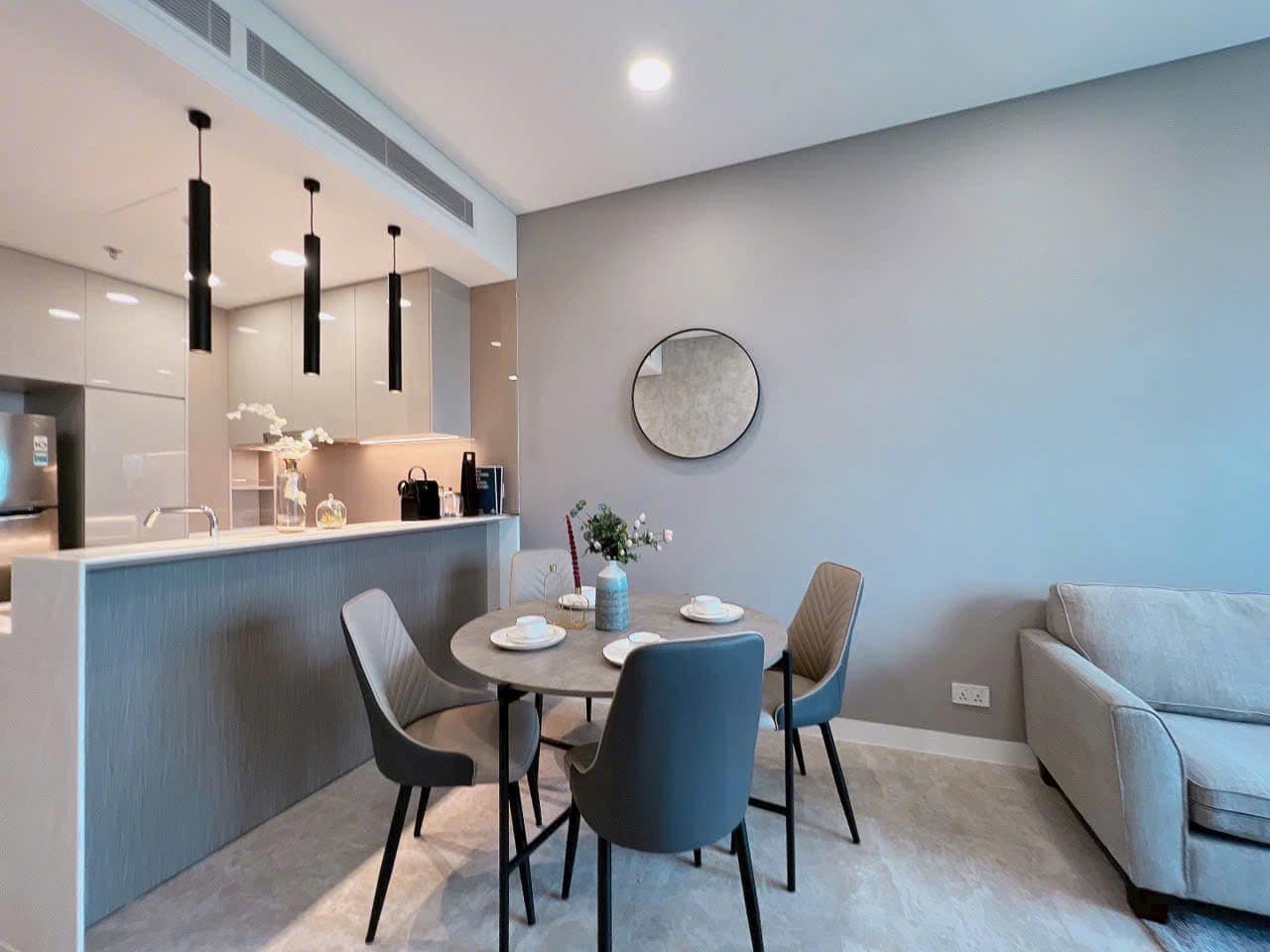 𝐓𝐇𝐄 𝐑𝐈𝐕𝐄𝐑 - BÁN CĂN HỘ 1 PHÒNG NGỦ, NỘI THẤT ĐẸP, SUẤT SPA