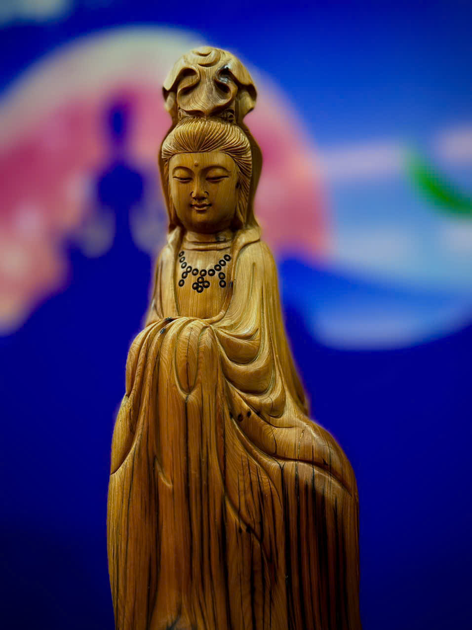 TƯỢNG GỖ MẸ QUAN ÂM GỖ NHAI BÁCH_thumbnail_3