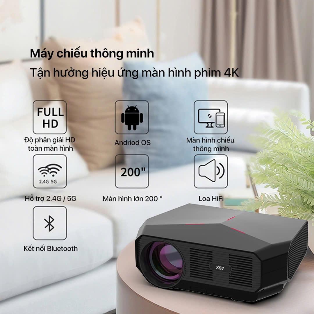 Máy Chiếu Swanfilm XS7 FHD 1080P