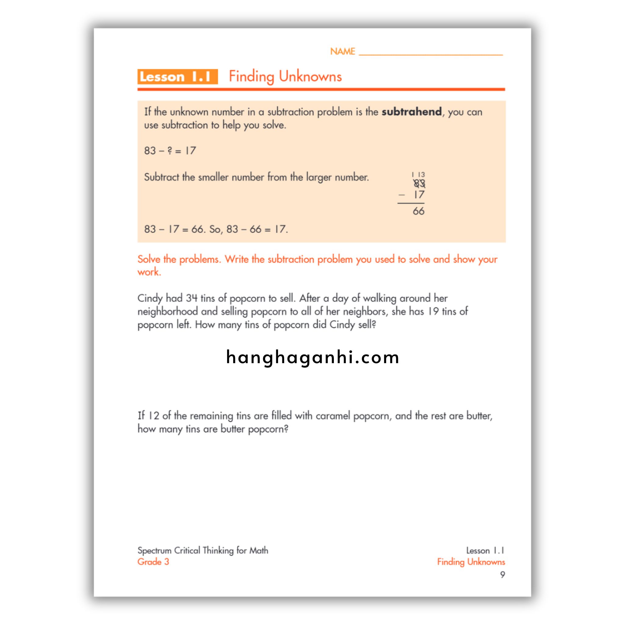 Sách Spectrum Critical Thinking for Math Workbook Grade 3_thumbnail_10