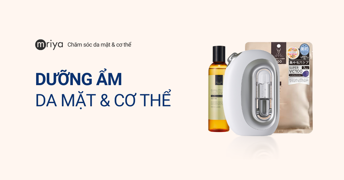 Dưỡng ẩm da mặt & cơ thể