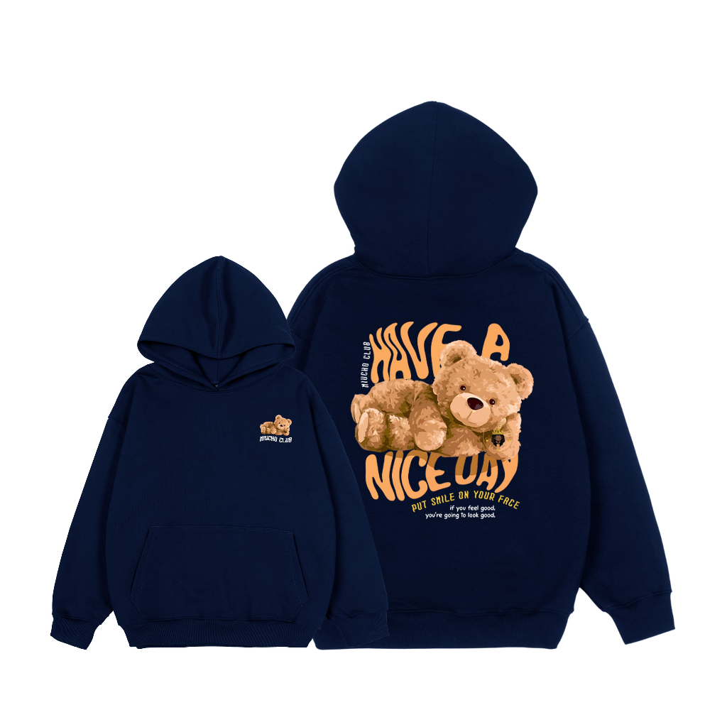 Áo hoodie unisex form rộng HDD499 Miucho chân cua in mix_thumbnail_7