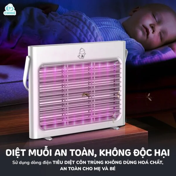 MÁY BẮT MUỖI THÔNG MINH CHIBÉ - Trắng_thumbnail_2