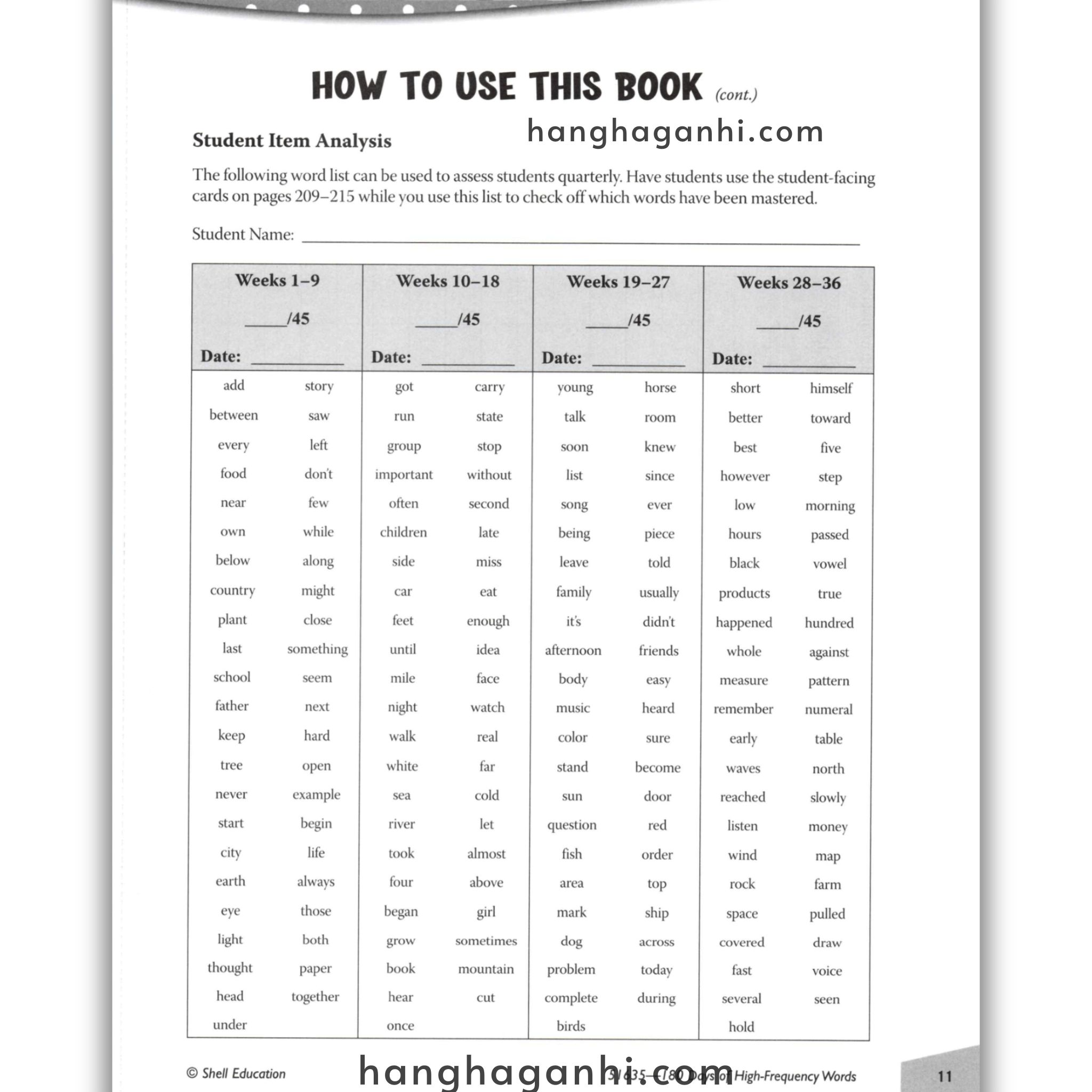 Sách 180 Days Of High Frequency Words Grade 2_thumbnail_16