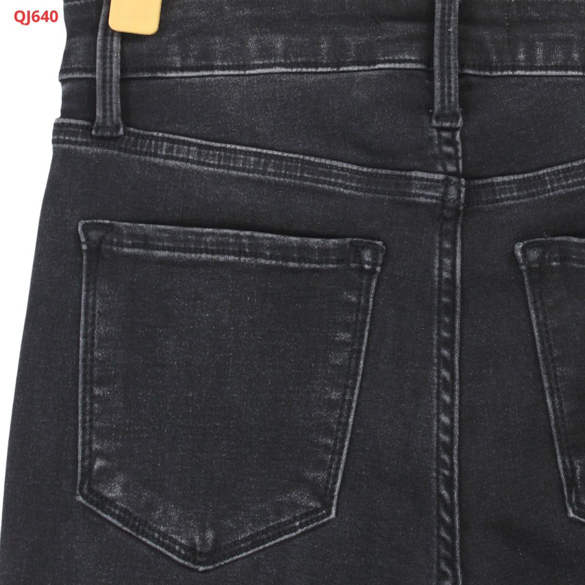 QJ640 Quần jeans ôm - đen_thumbnail_13