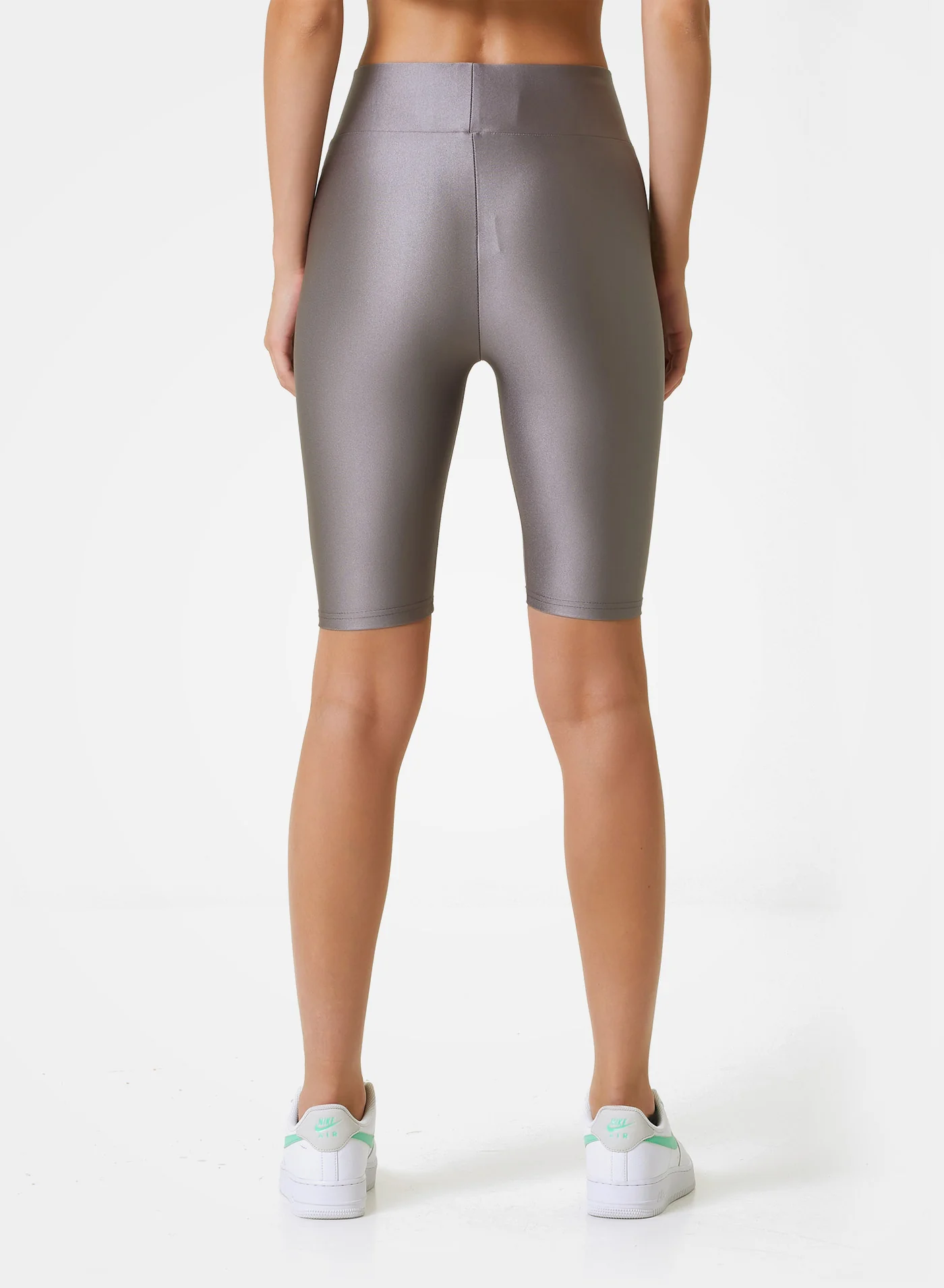 Gray Shiny Biker Leggings_thumbnail_2