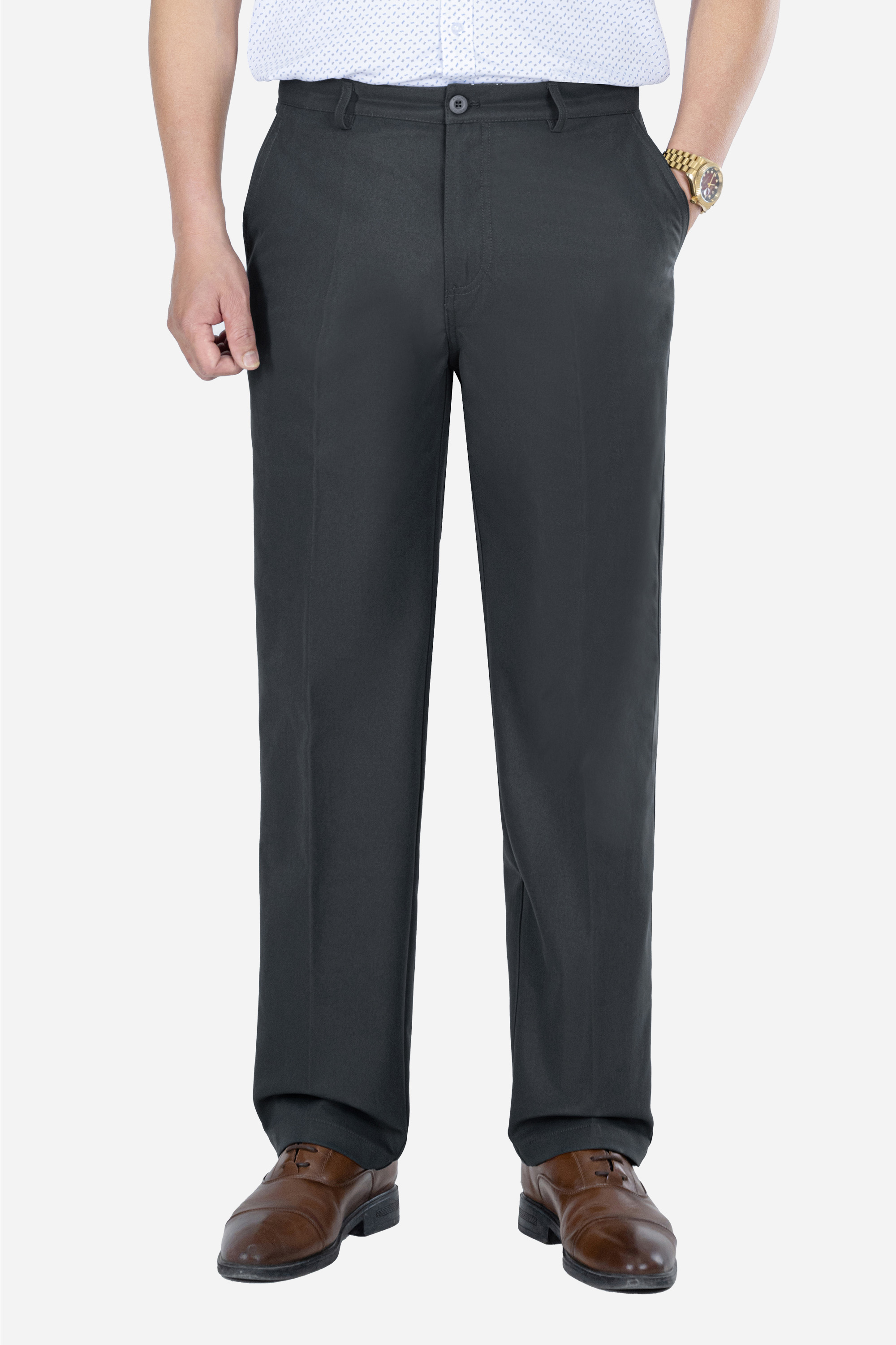 Quần Kaki 0 Li Nam Trung Niên ANCHI Phom Suông Ống Rộng Cao Cấp_thumbnail_18