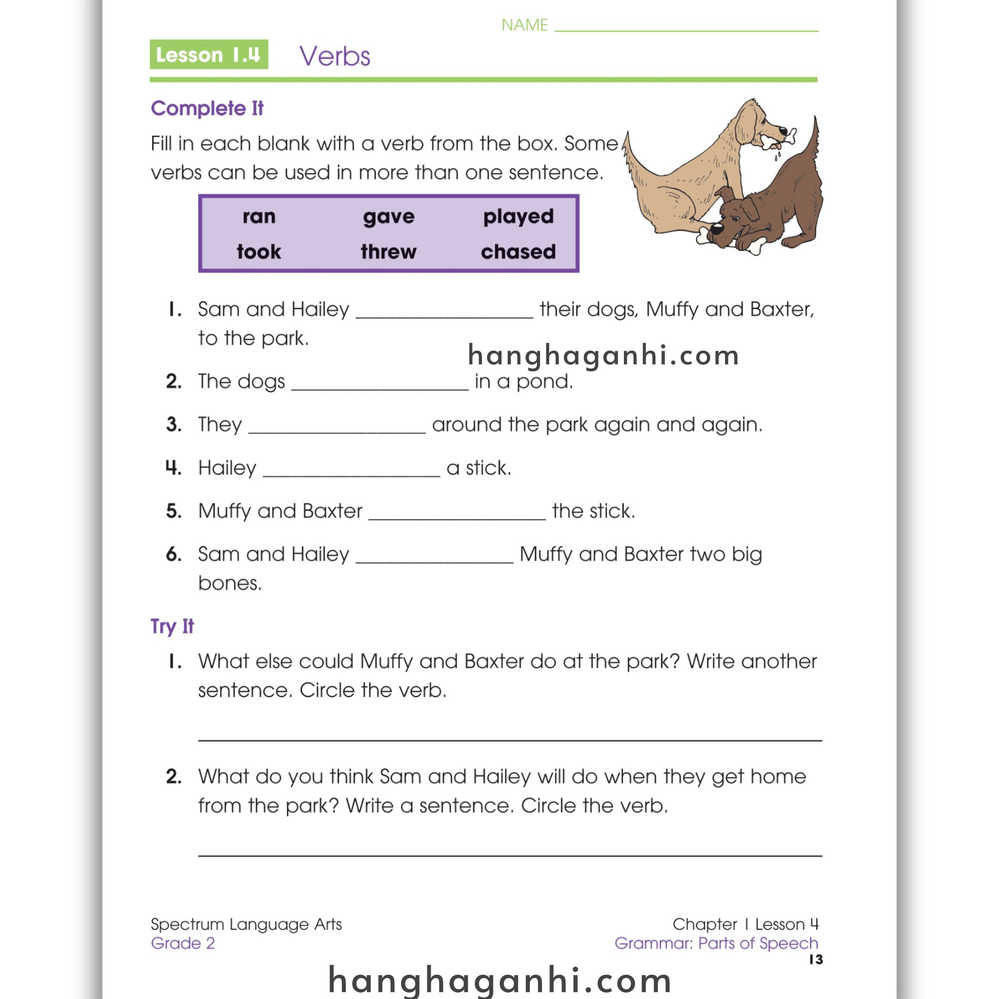 Sách Spectrum Language Arts Workbook Grade 2_thumbnail_2