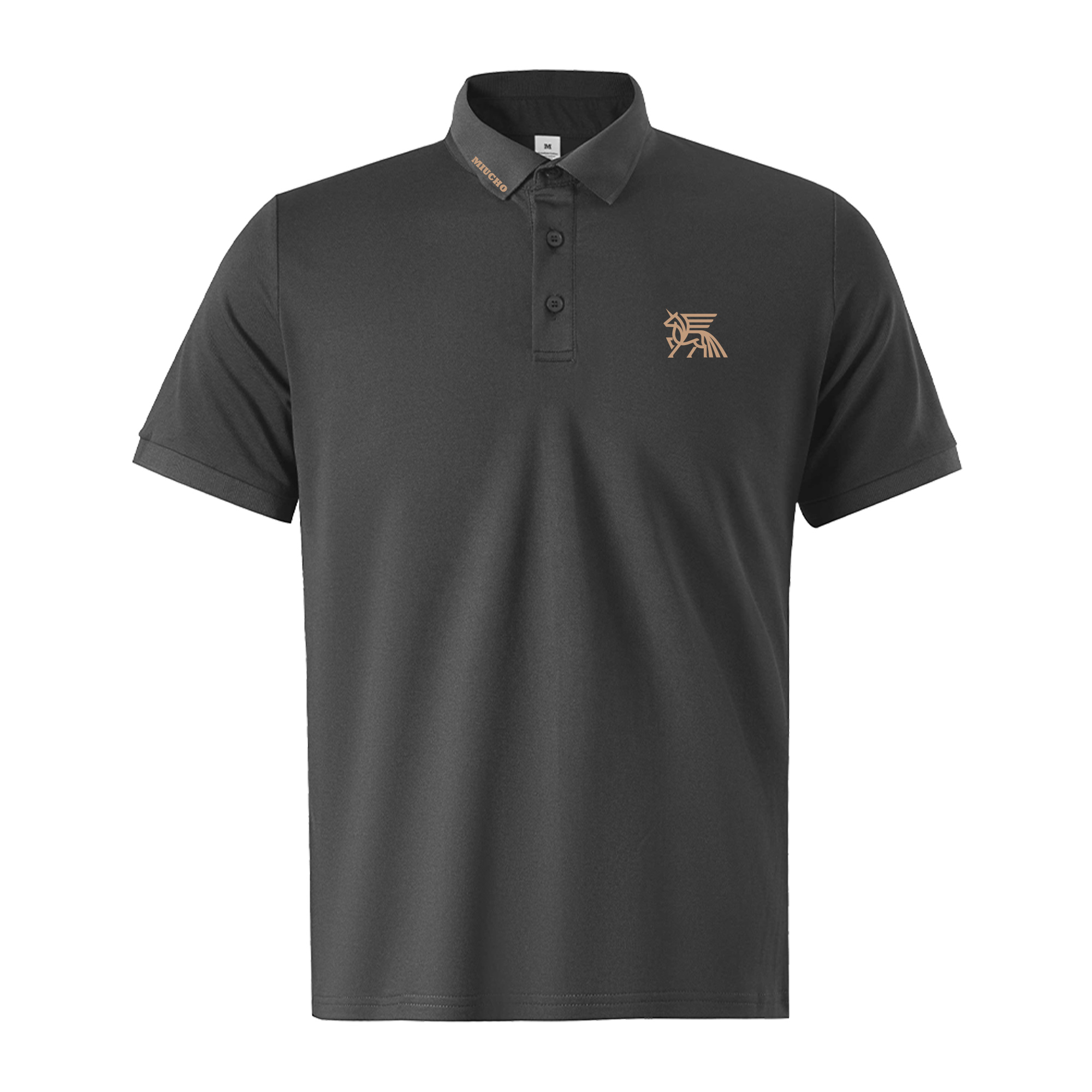 Áo polo nam form vừa 1932 Miucho Iconic vải cá sấu đứng form thoáng mát in basic_thumbnail_9