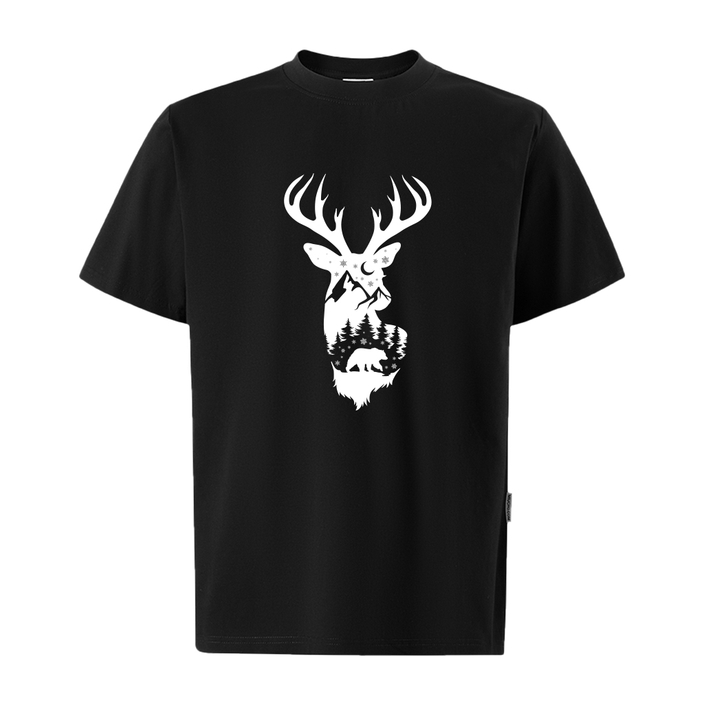 Áo phông nam giáng sinh noel form rộng cổ tròn vải cotton thoáng mát 1792 Miucho Iconic in artwork_thumbnail_13